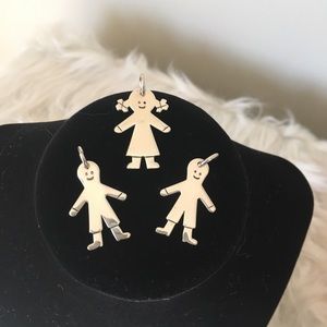 925 Sterling silver kids pendant